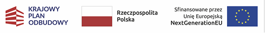 Sfinansowano dzięki: KPO, Rzeczpospolitej Polskiej, Unii Europejskiej NextGeneration EU.